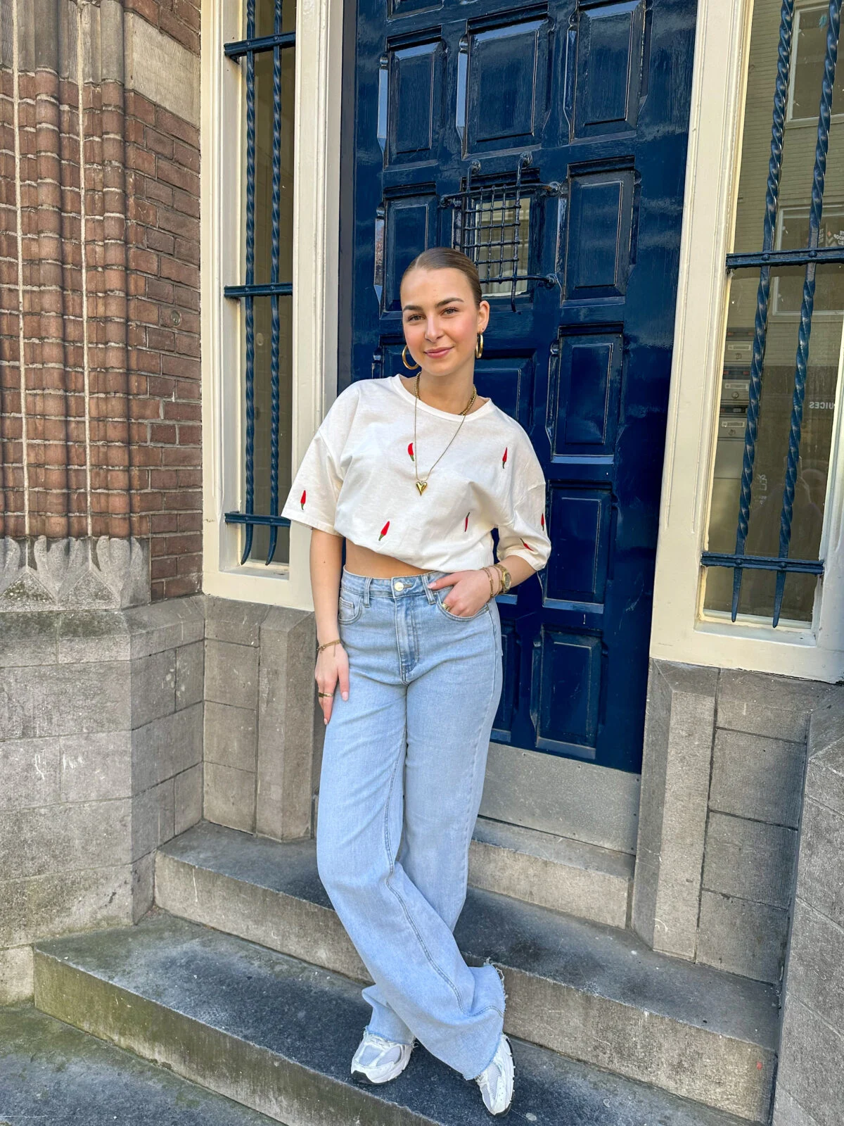 Spice It Up T-shirt - Lenna Jeans Extra Long