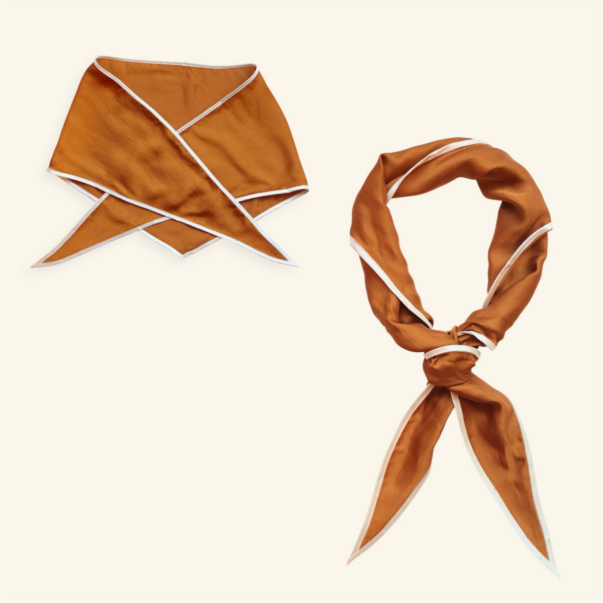 Caramel Creme | Triangle Sjaal