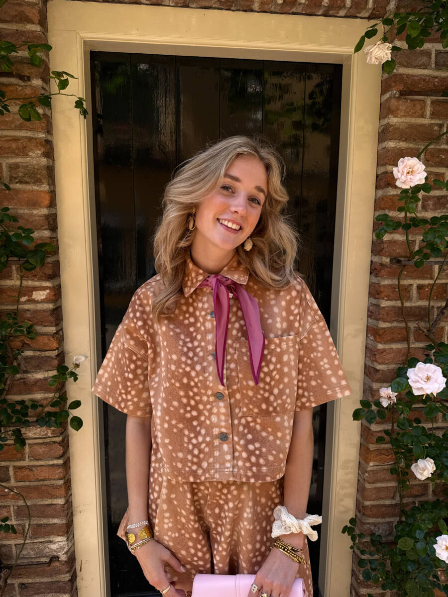 Adeline Blouse - Rose Bordeaux | Triangle Sjaal