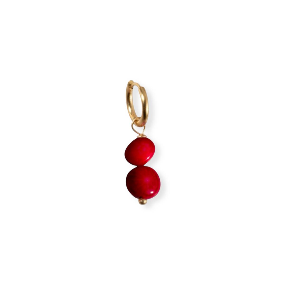 Pomegranate | Single Oorbel